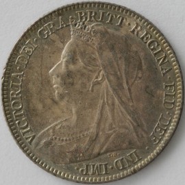 SIXPENCES 1897  VICTORIA SUPERB UNC T