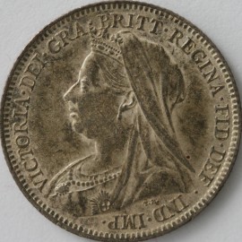 SIXPENCES 1899  VICTORIA  UNC T