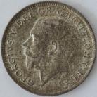 SIXPENCES 1917  GEORGE V VERY SCARCE UNC T.