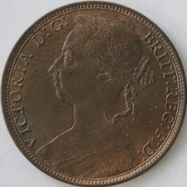 PENNIES 1891  VICTORIA  UNC 