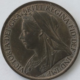 PENNIES 1899  VICTORIA  UNC.T.