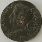 FARTHINGS 1684  CHARLES II TIN ISSUE EXTREMELY RARE GVF