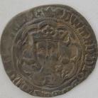 EDWARD IV 1464 -1470 EDWARD IV GROAT. 1st reign. BRISTOL mint. B on breast. MM crown. Scarce. GF
