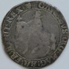 CHARLES I 1632 -1633 CHARLES I Halfcrown tower mint group IIc smaller horse plume on head only oval shield on rev mm harp GF/NVF