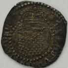 JAMES I 1621 -1623 JAMES I HALFGROAT. 3rd coinage. MM Thistle. NEF