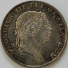 ONE SHILLING & SIXPENCE 1816  GEORGE III LAUREATE HEAD SCARCE NEF